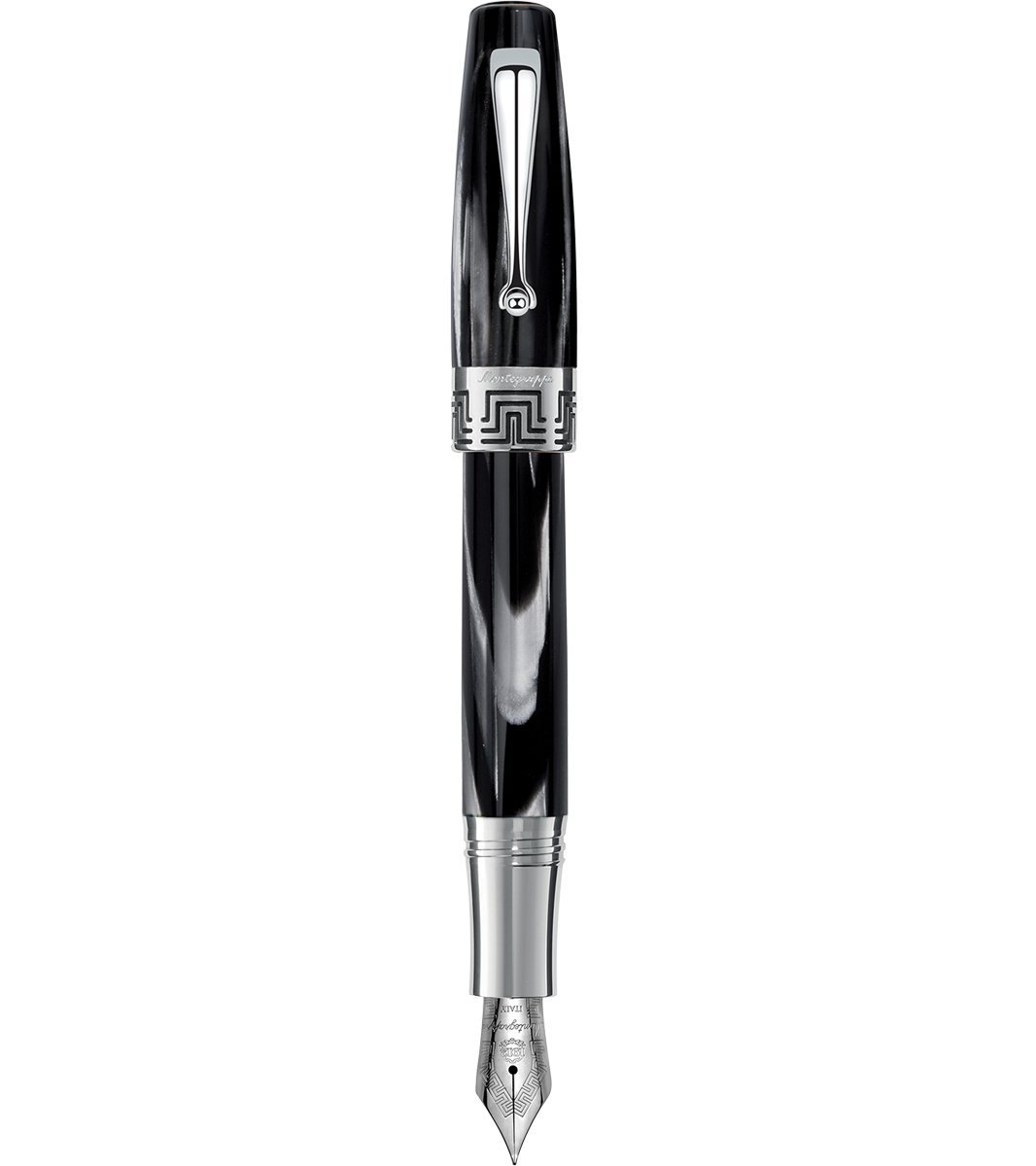 Налив перо Montegrappa Extra 1930 (црно-бело, medium)